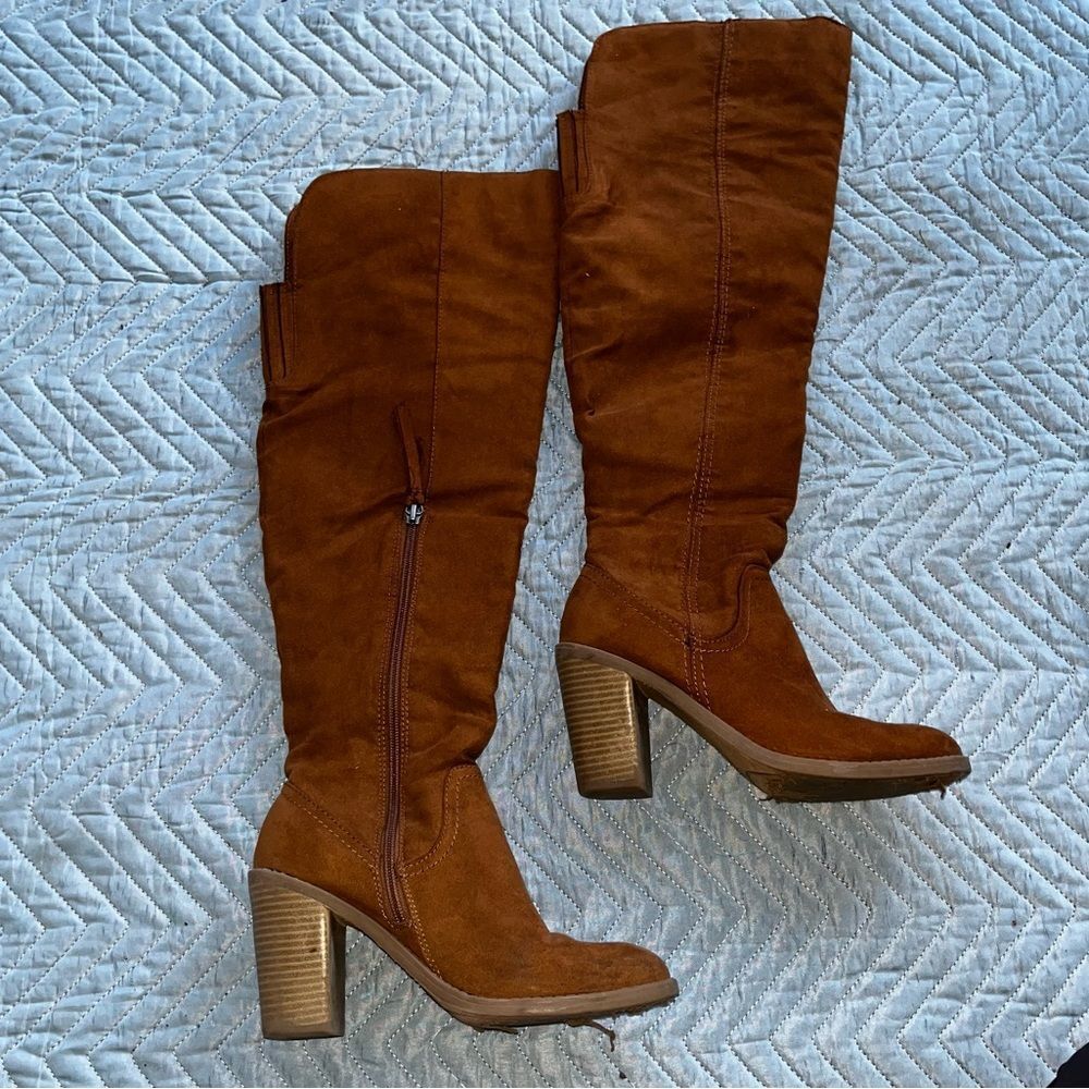 over the knee boots size 7.5